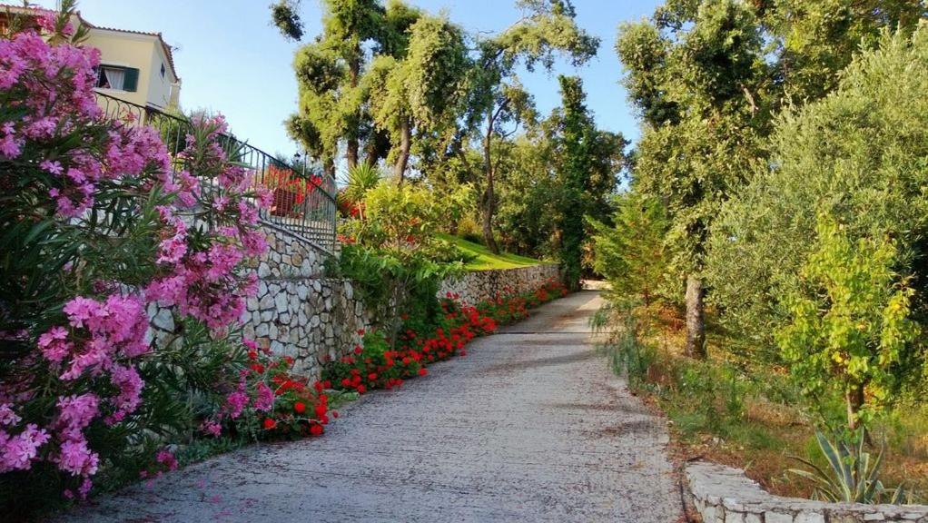 Villa Melenia Almiros Beach Bagian luar foto