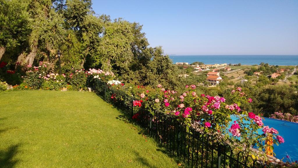 Villa Melenia Almiros Beach Bagian luar foto